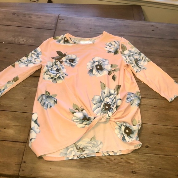 FLORAL twist top - Picture 2 of 5